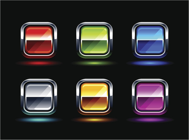 一套光滑纽扣图片下载