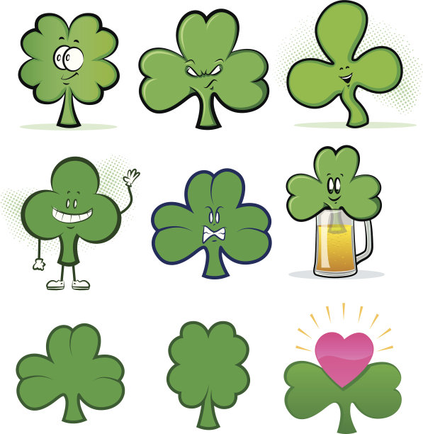 三叶草卡通图标图片下载