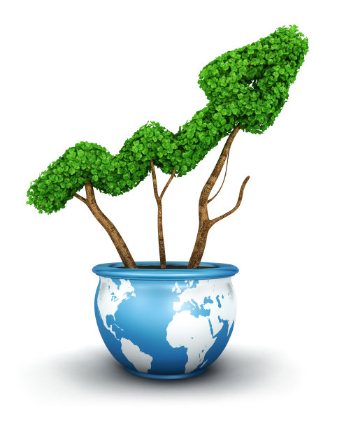 3 d全球经济增长图片下载