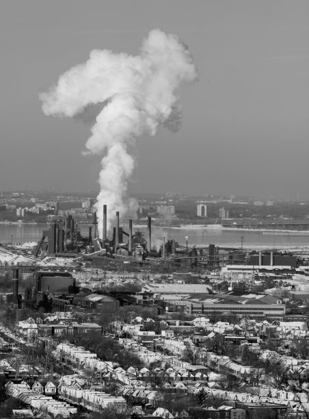 冬天工业现场图片下载