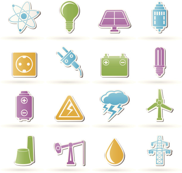 电力和电力行业的标志图片下载