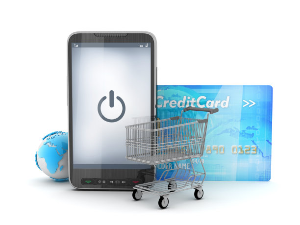 移动技术在购物-概念插图图片下载