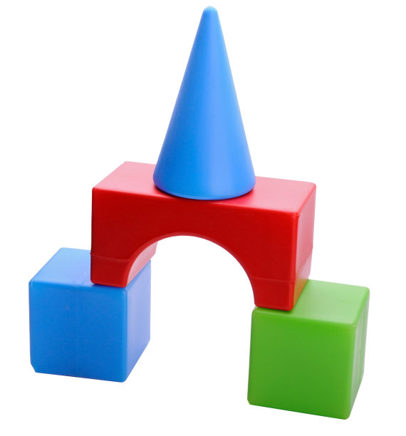 用玩具积木做的小门图片下载