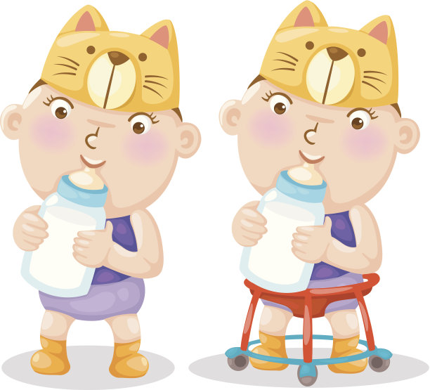 男婴插画图片下载