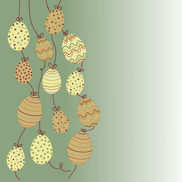 复活节挂蛋图片下载