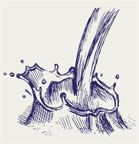 飞溅的牛奶图片下载