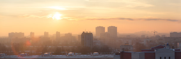 清晨，俄罗斯圣彼得堡图片下载