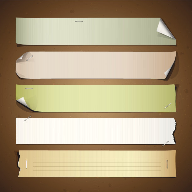 复古纸龙系列设计图片下载