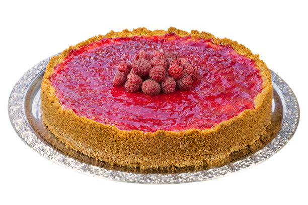 树莓芝士蛋糕图片下载