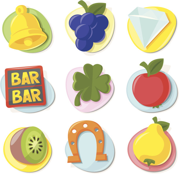 老虎机图标-设置2个|彩虹集合图片下载