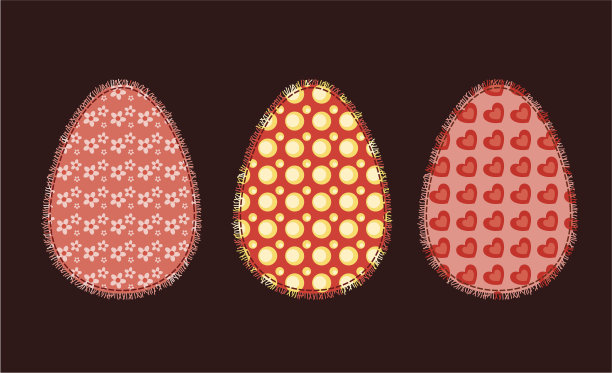 三个复活节彩蛋图片下载