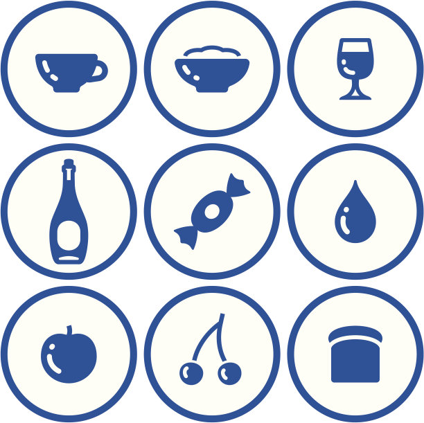 图标设置-食物和饮料(矢量)图片下载
