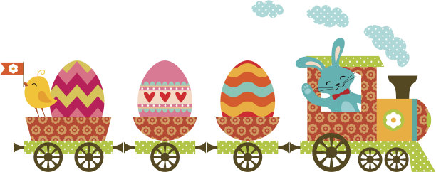复活节的火车图片下载