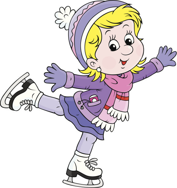 小的溜冰者图片下载