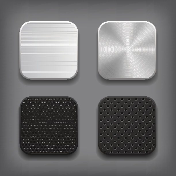 应用程序金属图标集图片下载