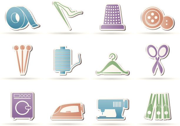 纺织品和工业标志图片下载