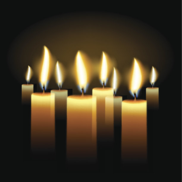 燃烧的蜡烛图片下载