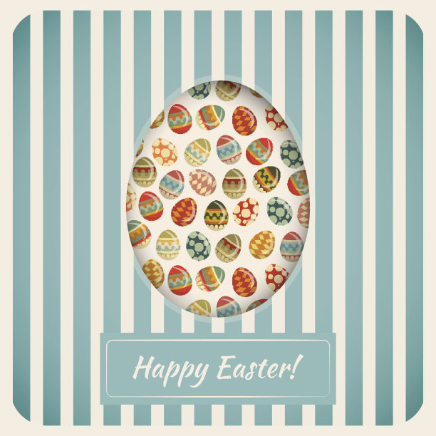 复活节卡片图片下载