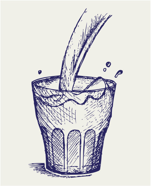 倒一杯牛奶图片下载