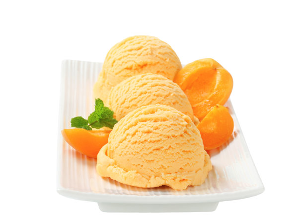 杏冰淇淋图片下载