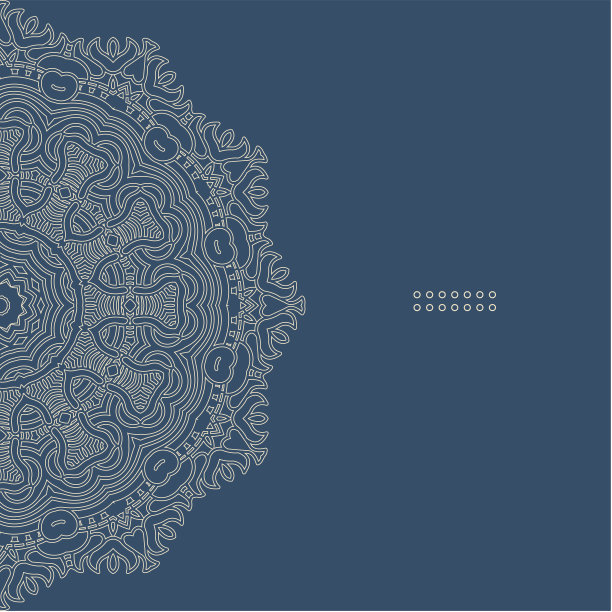 矢量圆形装饰设计元素图片下载