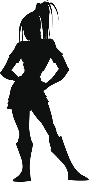 女人的剪影图片下载