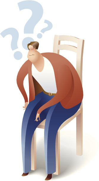 坐着的人图片下载