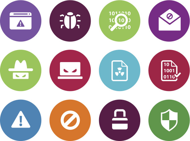 安全图标|圆形样式图片下载