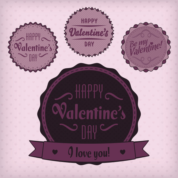 情人节的标签图片下载