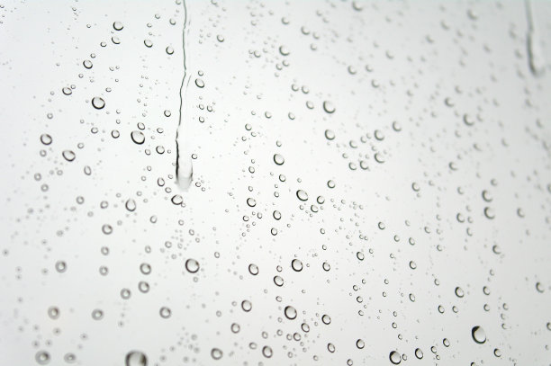 雨滴落在窗户上图片下载