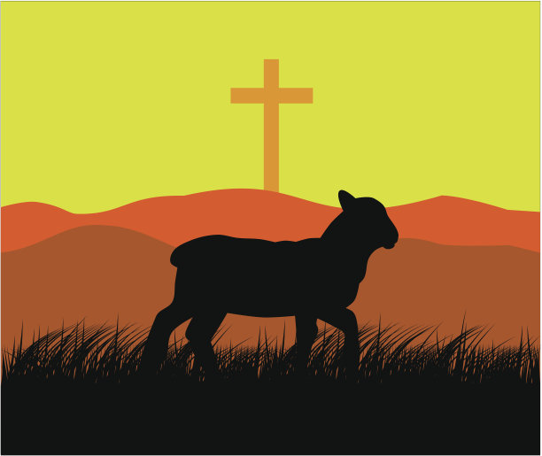 羊肉和交叉图片下载