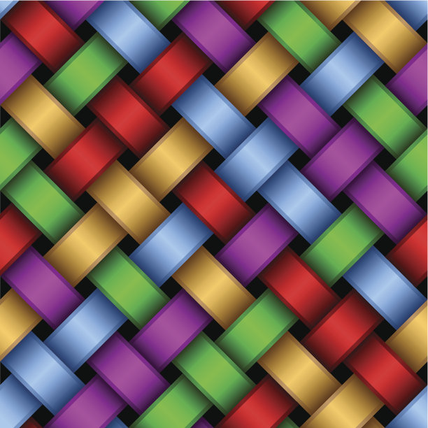 彩色的丝带。图片下载