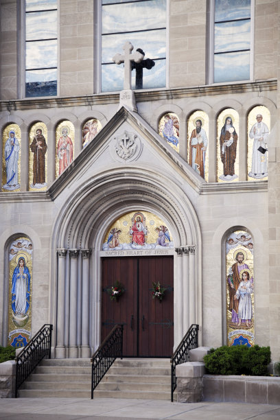 在皮奥里亚的天主教堂图片下载