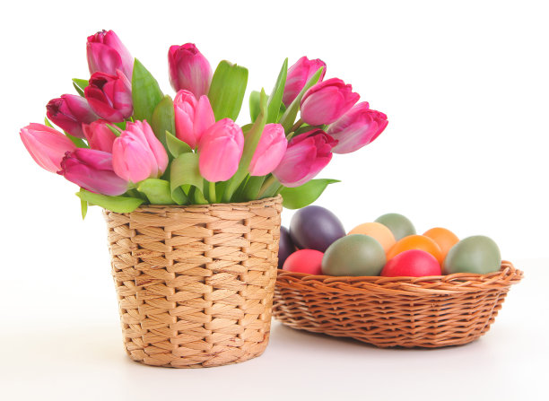 复活节和春天图片下载