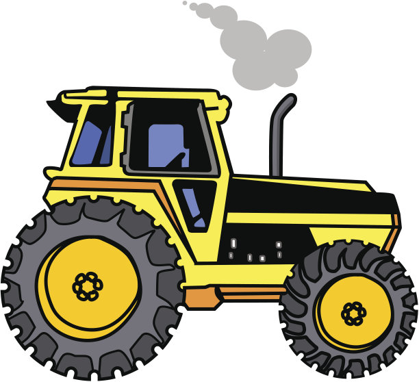 拖拉机在路上图片下载