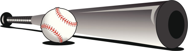 棒球棒和球图片下载