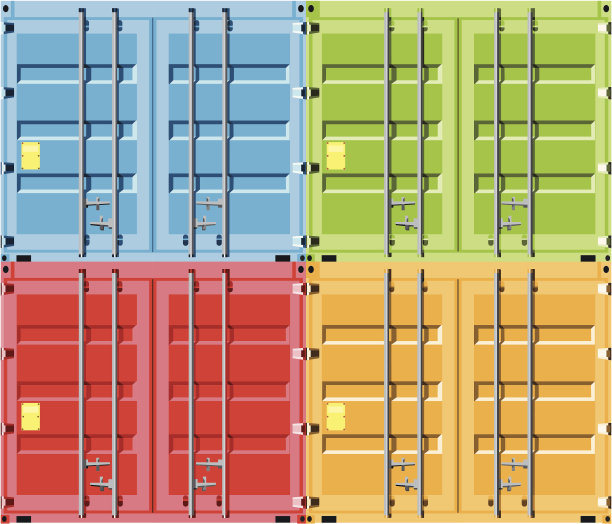 集装箱门的原色图片下载