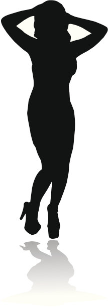 摆姿势的女孩图片下载