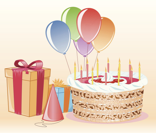 生日派对装备图片下载