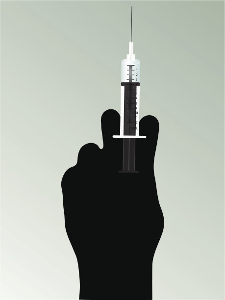 手里拿着注射器图片下载