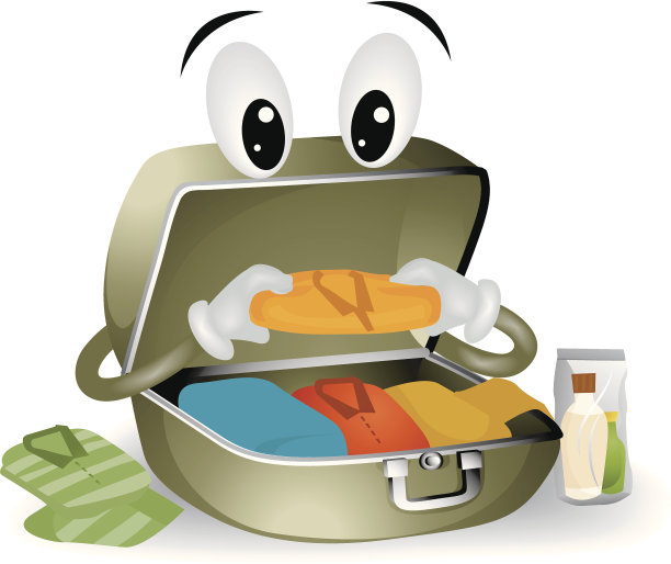 包装行李图片下载