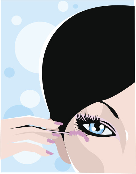 眼睛插画素材ID：105528454