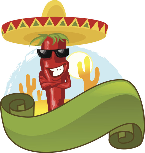 夏季辣椒标签图片下载