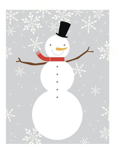 完美的雪人图片下载