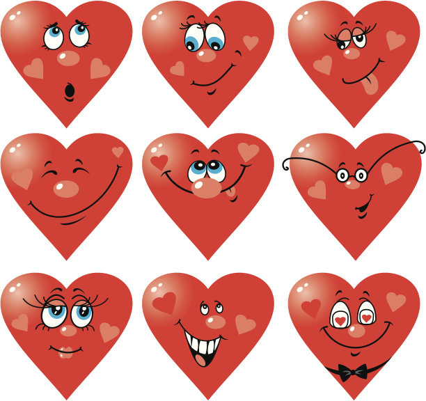 心向情人节微笑图片下载