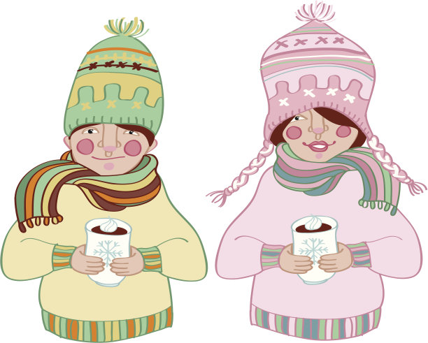 给好朋友喝热饮图片下载