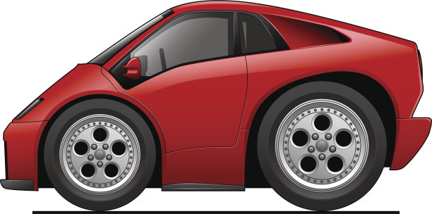 红色跑车图片下载