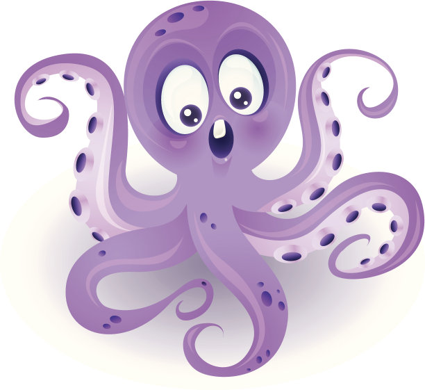 可爱的章鱼图片下载
