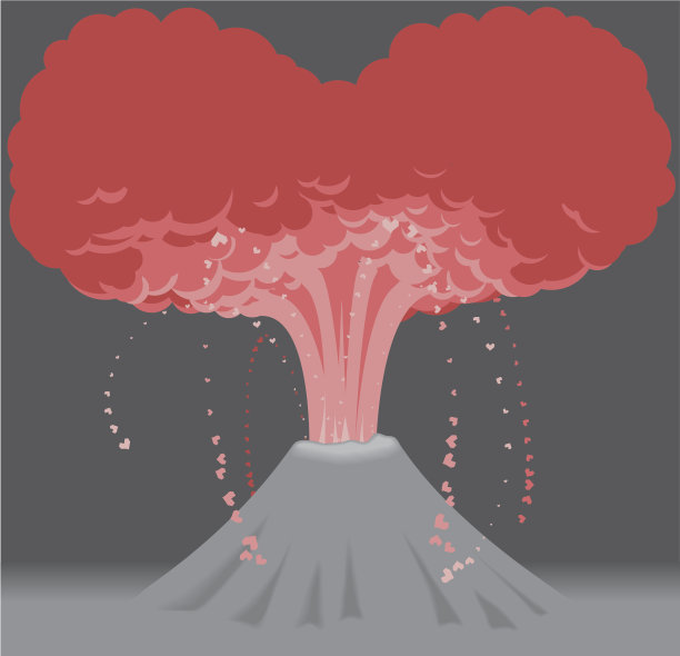 爱的火山图片下载