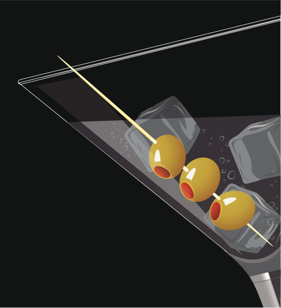 与冰鸡尾酒图片下载